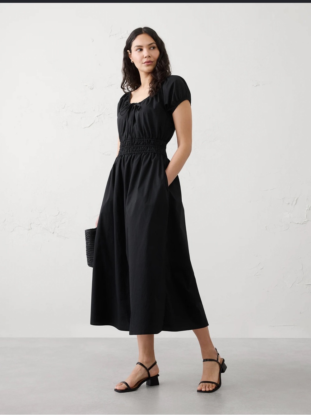 NWOT cap sleeve boho dress